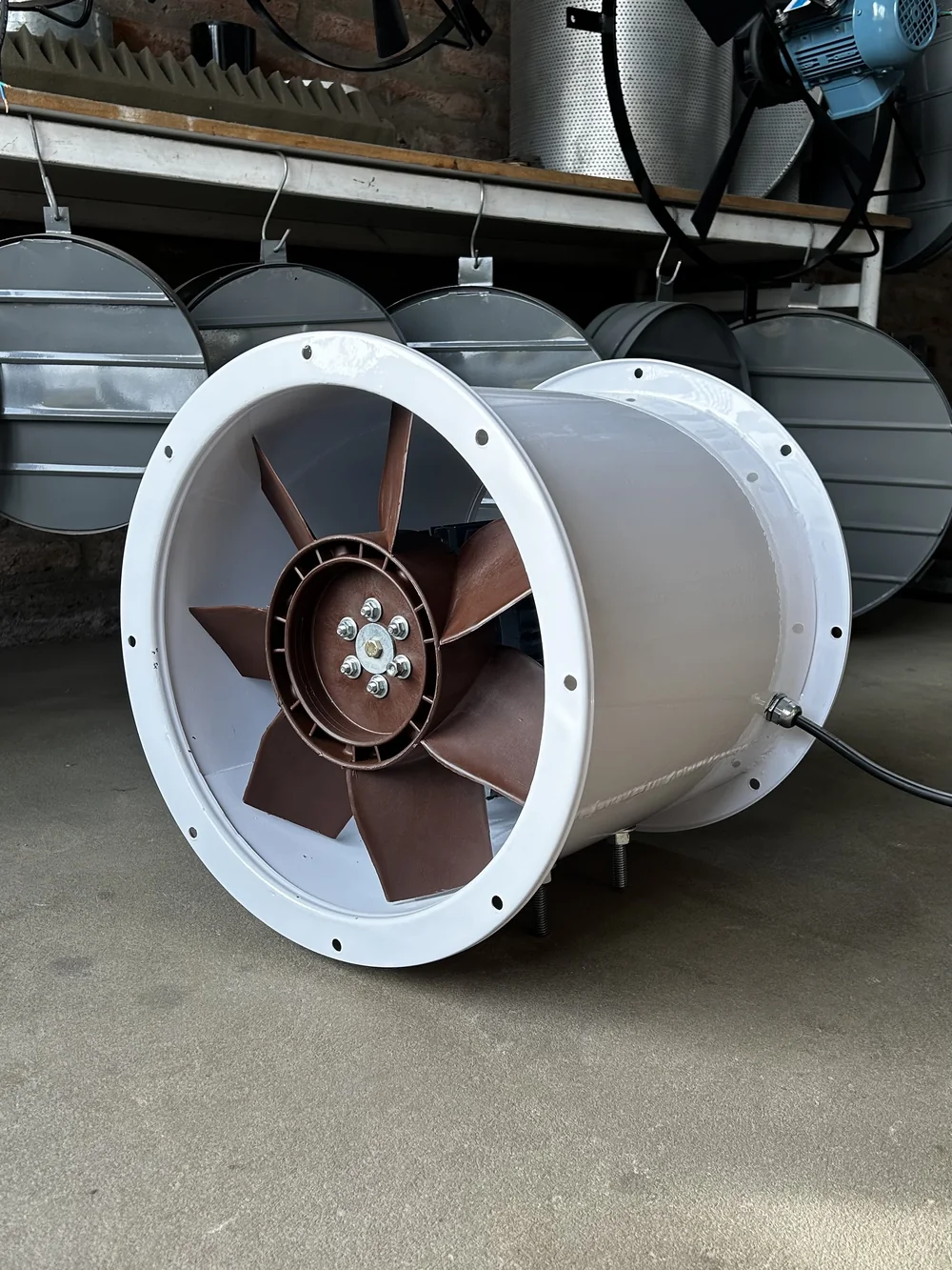 Ventilador axial de perfil aerofoil